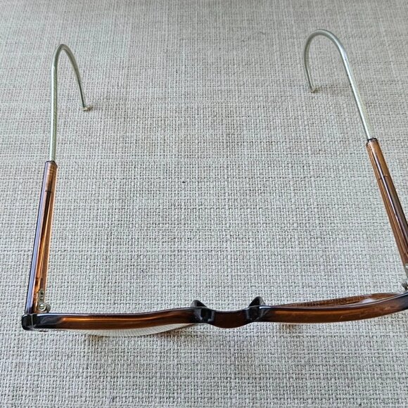 Vintage Romco Women Eyeglasses Frame Brown Z 87 Eye Wear 4 1/2 6 1/2 - Picture 12 of 12